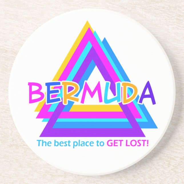 Posavasos Monstruo de BERMUDA TRIANGLE (Frente)