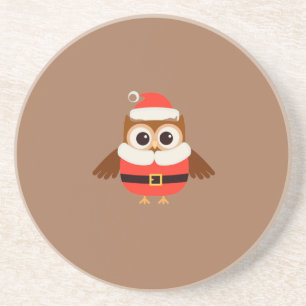 Posavasos Monstruo de búho de Santa