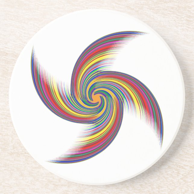 Posavasos Monstruo de Colibrí 4D (Frente)