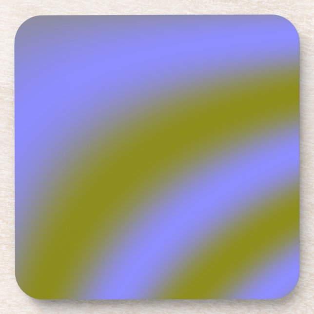 Posavasos Monstruo De Corcho De Nubes Fluorescentes (Frente)