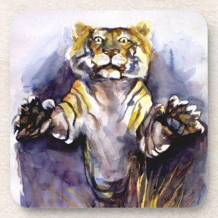 Posavasos Monstruo de corcho de tigre