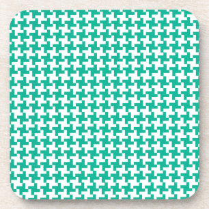 Posavasos Monstruo de corcho o manta de mesa, diente verde e