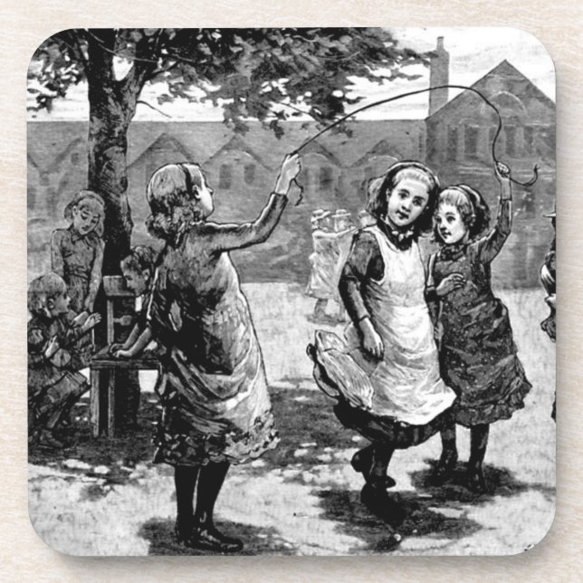 Posavasos Monstruo de corcho victoriano (Frente)