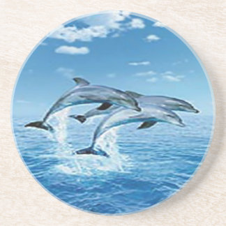 Posavasos Monstruo de delfines de aire