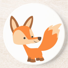 Posavasos Monstruo de Fox Personalizado amigable