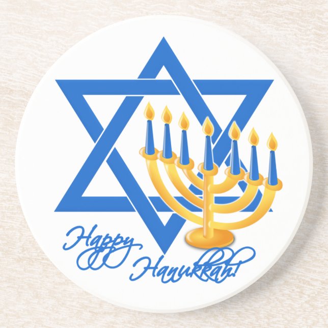 Posavasos Monstruo de Hanukkah (Frente)