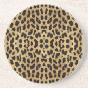 Posavasos Monstruo de impresión Leopard