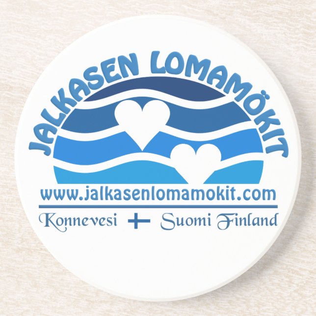 Posavasos Monstruo de Jalkasen Lomamökit (Frente)