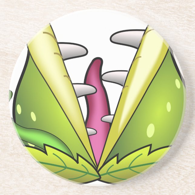 Posavasos monstruo de la trampa de venus (Frente)