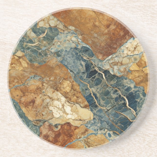 Posavasos Monstruo de Mármol Terrestre (Frente)