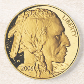 Posavasos Monstruo de monedas de oro