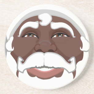 Posavasos Monstruo de Navidades de Santa Cláusula Africana