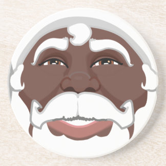Posavasos Monstruo de Navidades de Santa Cláusula Africana