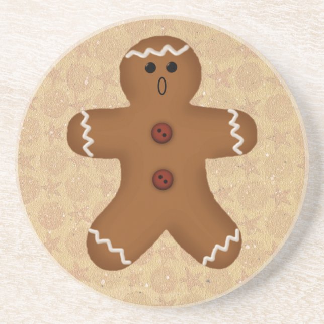 Posavasos Monstruo de pan de jengibre (Frente)