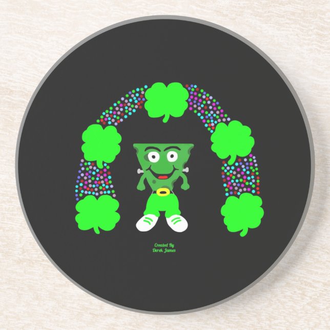 Posavasos Monstruo de piedra arenisca de St. Patrick's Frank (Frente)