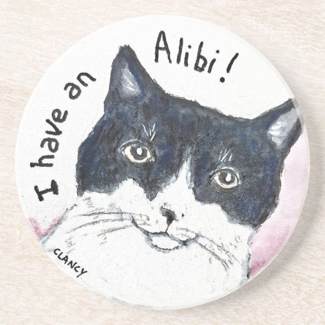 Posavasos Monstruo de piedra de Alibi (Frente)