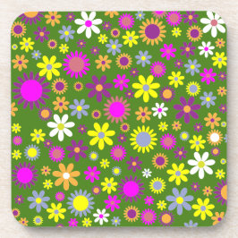 Posavasos Monstruo de plástico de potencia de flor