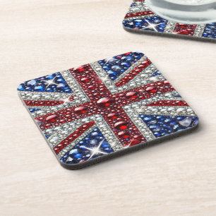 Posavasos Monstruo de plástico duro con colores británicos