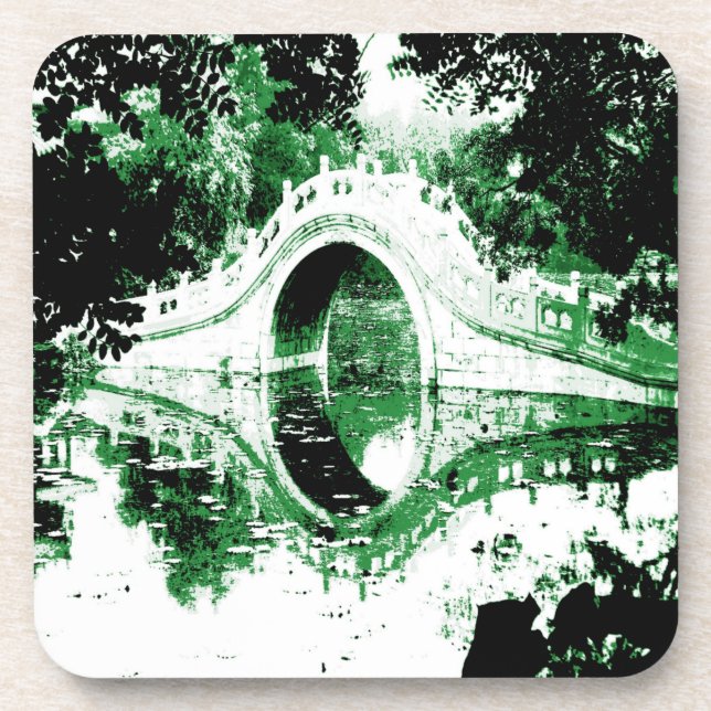 Posavasos Monstruo de puente histórico (Frente)