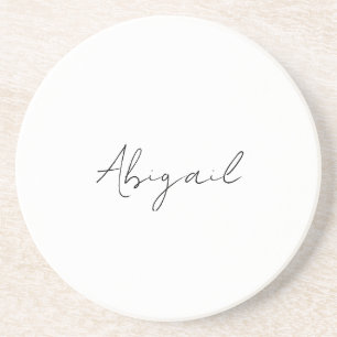 Posavasos Monstruo de tabla de vacaciones personalizado