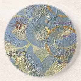 Posavasos Monstruo de triciclo de la libélula