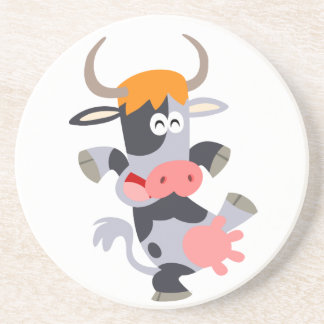 Posavasos Monstruo de vaca de Personalizado de baile lindo