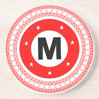 Posavasos Monstruo de voleibol tribal de Manukai