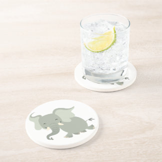 Posavasos Monstruo elefante con Personalizado de moras