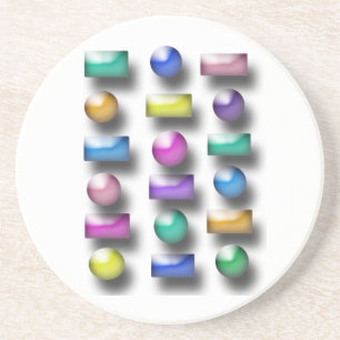 Posavasos Monstruo - Formas en tres dimensiones