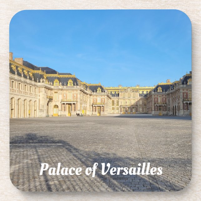 Posavasos Monstruo fotográfico del Palacio de Versalles (Frente)