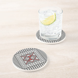 Posavasos Monstruo Geométrico Alternativo