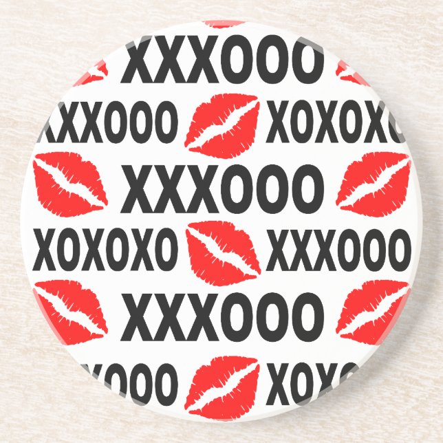 Posavasos Monstruo LIPS de XXXOOO (Frente)