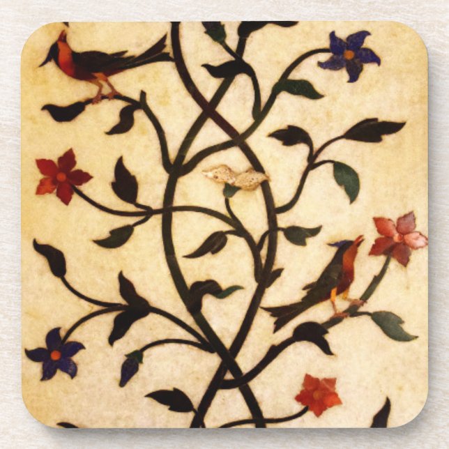 Posavasos Monstruo Motif de Flor (Frente)