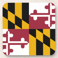 Monstruo plástico duro con bandera de Maryland, EE
