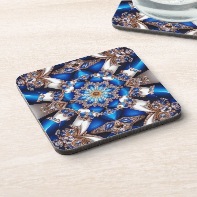Posavasos Monstruo plástico duro con colores argentinos (Lado Izquierdo)