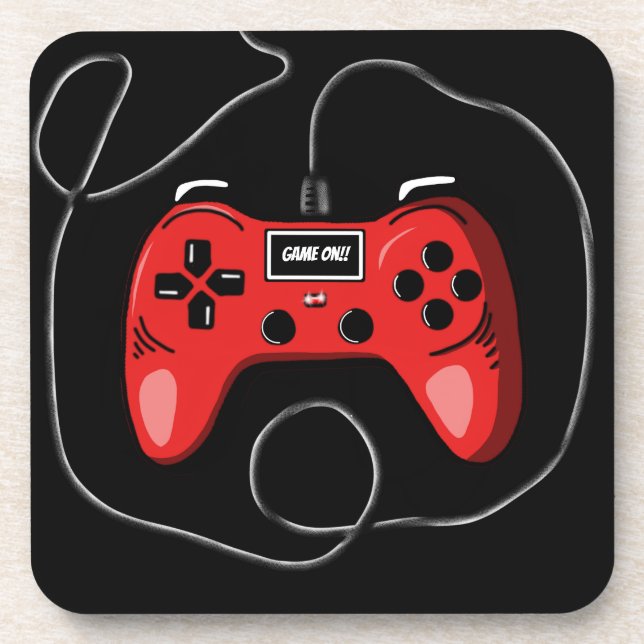 Posavasos Monstruo plástico duro del controlador GameZ (Frente)