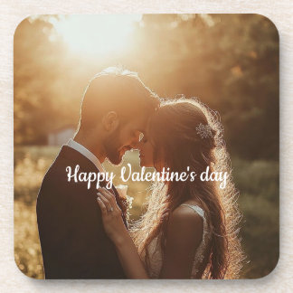 Posavasos Monstruo plástico duro El día de San Valentín pers