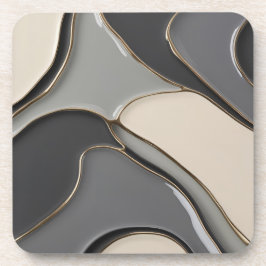 Posavasos Monstruo plástico duro en un gráfico elegante