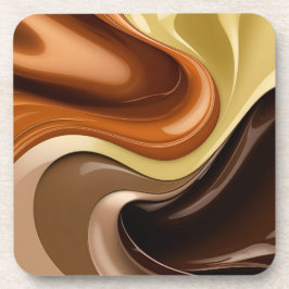 Posavasos Monstruo plástico duro en un gráfico elegante