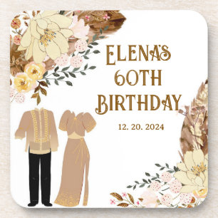 Posavasos Monstruo plástico duro para el tema filipino