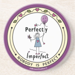 Posavasos Monstruo redondeado 1A Perfectamente Imperfecto