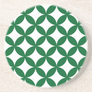Posavasos Monstruo redondo de Shipo verde - Tradicional japo