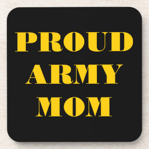 Posavasos Monstruo Set Orgulloso: Mamá del Ejército