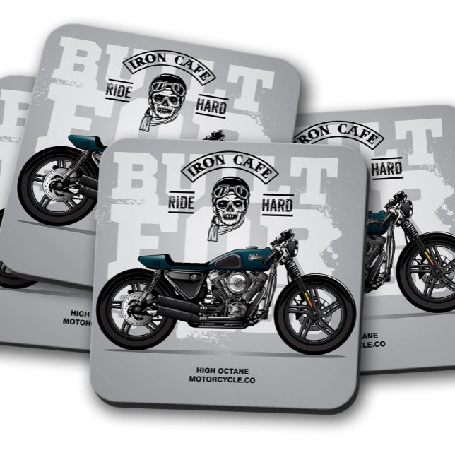 Posavasos Montadora de Motocicleta de Iron Cafe | Monstruo d (Subido por el creador)