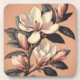 Posavasos Montaje Art Deco Magnolia De 6