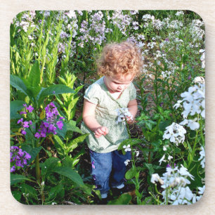 Posavasos Montaje de placas fotográficas para niños de 6 reg