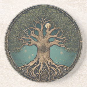 Posavasos Montaña arenisca árbol de la vida