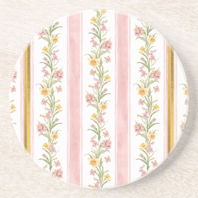 Posavasos Montaña arenisca de oro rosa (Frente)