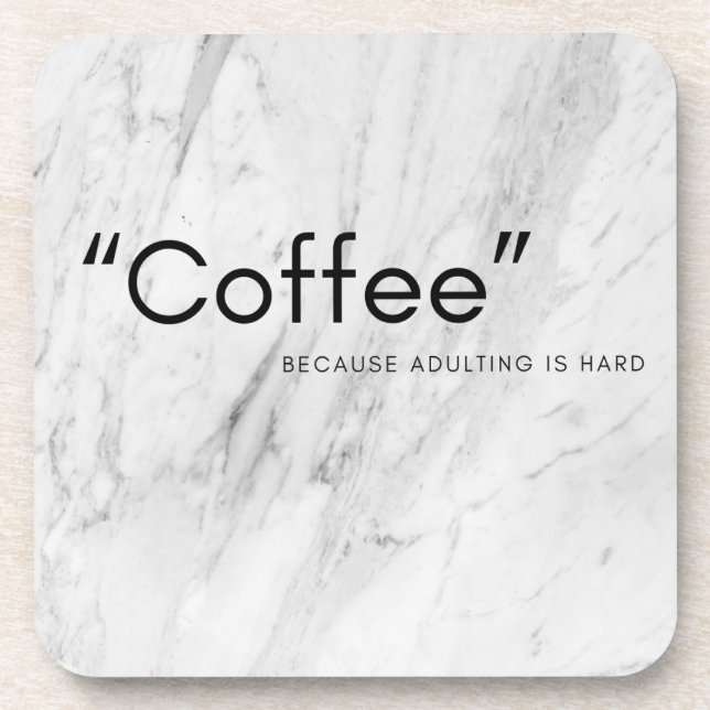 Posavasos Montaña café - Café (Frente)