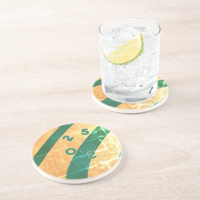 Posavasos Montaña de arenisca FESTIVA en SUNSET STRIPPED (Lado)